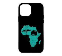 Carte du Continent de la Population Safari Africa Coque pour iPhone 12 Mini
