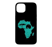Carte du Continent de la Population Safari Africa Coque pour iPhone 13