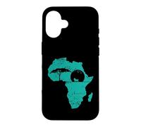 Carte du Continent de la Population Safari Africa Coque pour iPhone 16