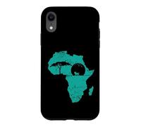 Carte du Continent de la Population Safari Africa Coque pour iPhone XR