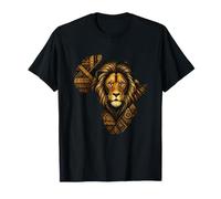 Carte du Continent Tribal du Roi Lion d'Afrique T-Shirt