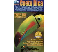 Carte du Costa Rica | Toucan Maps