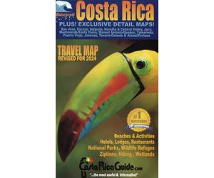 Carte du Costa Rica | Toucan Maps