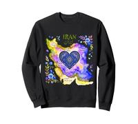 Carte du cœur de l'Iran | Love Persia Golfe Persique | Culture iranienne Sweatshirt
