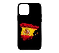 Carte du Drapeau de l'Espagne, Monuments espagnols, Patrimoine, Voyage Coque pour iPhone 12 Mini