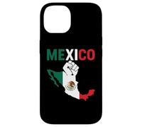 Carte du Drapeau du Mexique résistant à la fierté Mexicaine Chicano Chingona Migra Coque pour iPhone 14