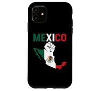 Carte du Drapeau du Mexique résistant à la fierté Mexicaine Chicano Chingona Migra Coque pour iPhone 11