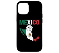 Carte du Drapeau du Mexique résistant à la fierté Mexicaine Chicano Chingona Migra Coque pour iPhone 12/12 Pro