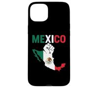 Carte du Drapeau du Mexique résistant à la fierté Mexicaine Chicano Chingona Migra Coque pour iPhone 15 Plus