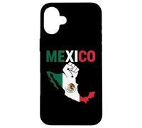 Carte du Drapeau du Mexique résistant à la fierté Mexicaine Chicano Chingona Migra Coque pour iPhone 16 Plus