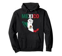 Carte du Drapeau du Mexique résistant à la fierté Mexicaine Chicano Chingona Migra Sweat à Capuche