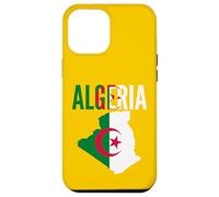 Carte du Drapeau National de la fierté algérienne Coque pour iPhone 12 Pro Max