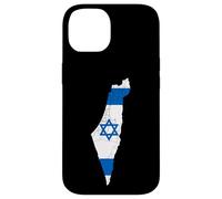Carte du Drapeau National d'Israël Coque pour iPhone 14