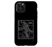 Carte du Forum impérial Romain Vactaion Coque pour iPhone 11 Pro