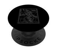 Carte du Forum impérial Romain Vactaion PopSockets PopGrip Adhésif