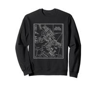 Carte du Forum impérial Romain Vactaion Sweatshirt