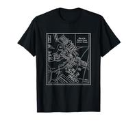 Carte du Forum impérial romain Vactaion T-Shirt