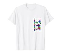 Carte du Fuseau horaire Mondial T-Shirt Graphique avec Valeur