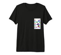 Carte du Fuseau horaire Mondial T-Shirt Haut de Gamme