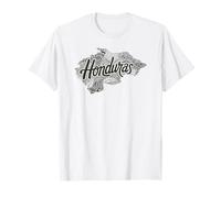 Carte du Honduras pour Les Amateurs de Voyages, Vacances en Amérique Centrale T-Shirt