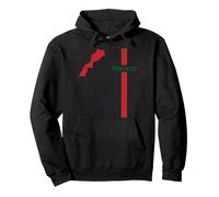 Carte du Maroc - T-Shirt de Voyage Patrimoine marocain Sweat à Capuche