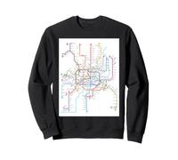 Carte du métro de Shanghai - Chine - T-Shirt Sweatshirt