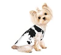 Carte du monde 1 vêtement pour petit chien, gilet respirant, léger et doux, apparence de personnalité exquise. Bonne rétention de la chaleur.