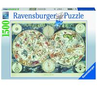 Carte du monde avec les animaux fantastiques Ravensburger 16003
