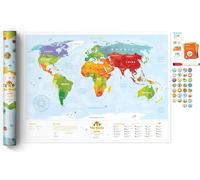 Carte du monde : curiosités pour les enfants