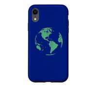 Carte du Monde du Monde pour Le Jour de la Terre : Sauvez Notre planète Coque pour iPhone XR