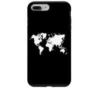 Carte du Monde Simple Motif pour Les Voyageurs du Monde Coque pour iPhone 7 Plus/8 Plus