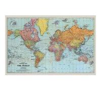 Carte du Monde - Stanfords General Map Of The World - 61x91,5 cm - AFFICHE / POSTER G