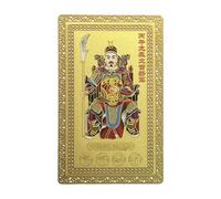 Carte du Nouvel An chinois, Héritage en cuivre de collection - Carte de protection de l'année du cheval, pour sac, voyage, famille, vacances, maison, exposition, célébration et vacances