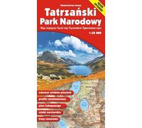 Carte du parc national des Tatras, 16e éd