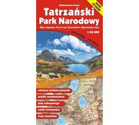 Carte du parc national des Tatras folio, 16e éd