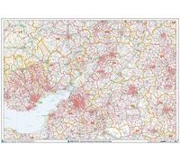 Carte du secteur à code postal - S6 - Estuaire Severn - Papier mural