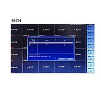 Carte DVR Xmeye NVR 5M-N 1080P 4CH Hybride 6 en 1 avec Audio sur Coaxial pour CaméRas IP Analogiques CCTV AHD Tvi CVBS