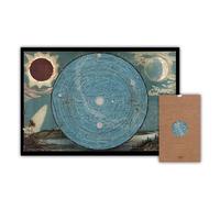 Carte - Éclipse, lune et météorites - Géographie nostalgique - Levi Walter Yaggy - Reliefs Editions - Atlas / carte