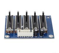 Carte égaliseur stéréo professionnelle avec préamplificateur et double alimentation, prenant en charge plusieurs réglages de fréquence pour systèmes audio (15 routes)