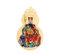 Carte en métal Tai Sui 2025 | Carte du Nouvel An chinois | Carte de prière Tai Sui 2025 - de protection pour apporter richesse et trésor