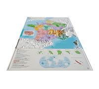 CARTE EN RELIEF DE LA NOUVELLE FRANCE ADMINISTRATIVE