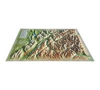 3DMAP - La Savoie - Carte 3D
