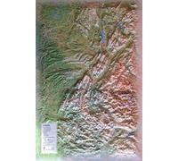 Carte en relief de l'isere - 3DMAP - 3dmap - Atlas / carte