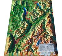 3DMAP - Bauges-Belledonne-Chartreuse - Carte 3D