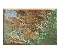 Carte en relief des cevennes et grands causses - Échelle 1 : 300 000 - 3DMAP - 3dmap - Atlas / carte