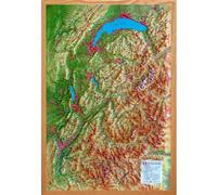 Carte en relief des deux savoies - 3DMAP - 3dmap - Coffret - Atlas / carte