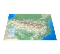 Carte en relief des pyrénées - 3DMAP - 3dmap - Atlas / carte
