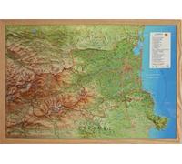 Carte en relief des pyrénées-orientales - 3DMAP - 3dmap - Atlas / carte
