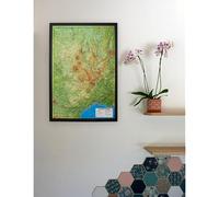 CARTE EN RELIEF DU MASSIF CENTRAL: CARTE EN RELIEF DU MASSIF CENTRAL