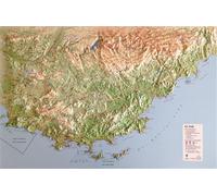 Carte en relief du var - Echelle 1 : 275 000 - 3DMAP - 3dmap - Atlas / carte